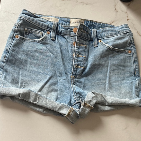 Denim Blue Women Shorts 0/25 - Picture 2 of 5